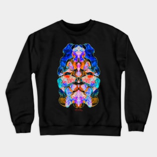 meditation psychedelic fantasy Crewneck Sweatshirt